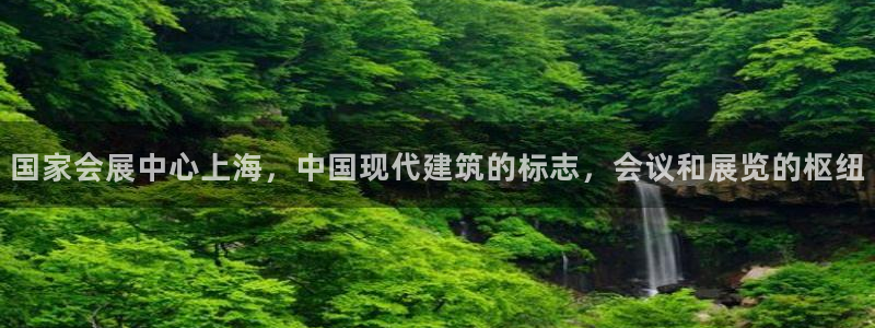 果博平台开户电话：国家会展中心上海，中国现代建筑的标志，会议和展览的枢纽