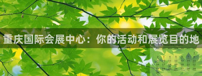 果博官网电话：重庆国际会展中心：你的活动和展览目的地