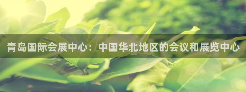 果博注册客服电话是多少号：青岛国际会展中心：中国华北地区的会议和展览中心