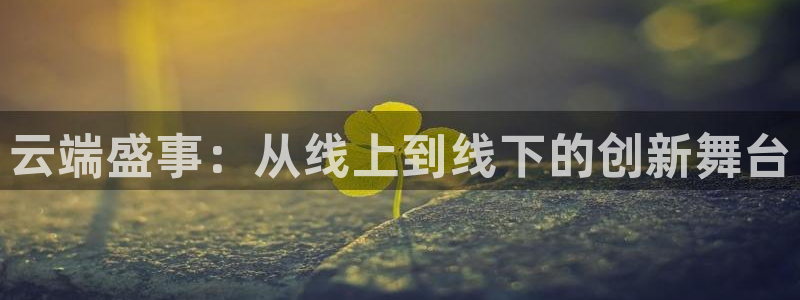 果博平台电话：云端盛事：从线上到线下的创新舞台