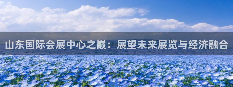 果博官方：山东国际会展中心之巅：展望未来展览与经济融合