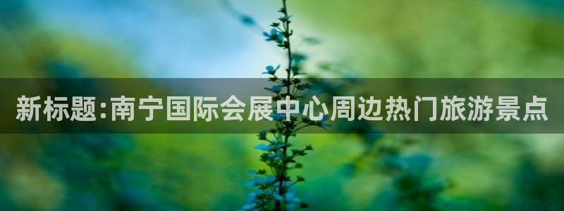 果博公司开户热线：新标题:南宁国际会展中心周边热门旅游景点