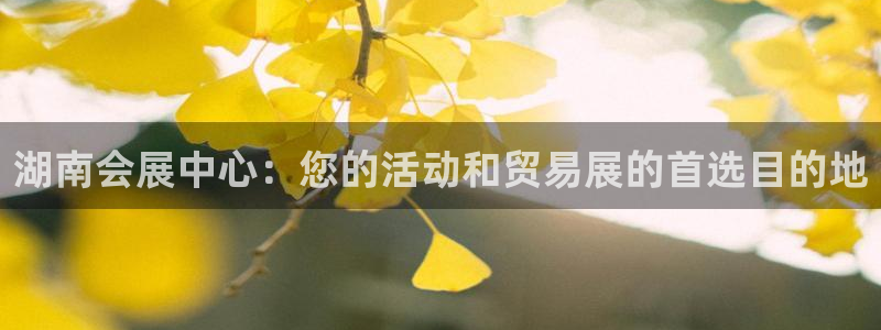 果博gbe168：湖南会展中心：您的活动