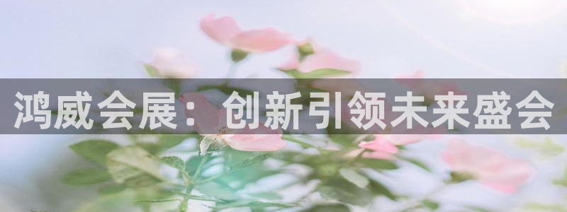 果博注册充值：鸿威会展：创新引领未来盛会