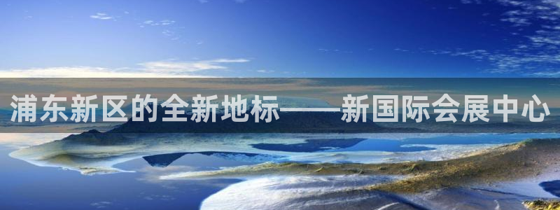 果博平台苹果电脑怎么下载：浦东新区的全新地标——新国际会展中心