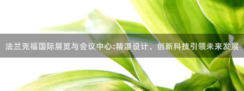 果博客服微信是多少：法兰克福国际展览与会