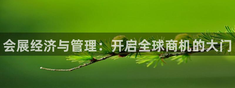 果博公司在线客服：会展经济与管理：开启全球商机的大门