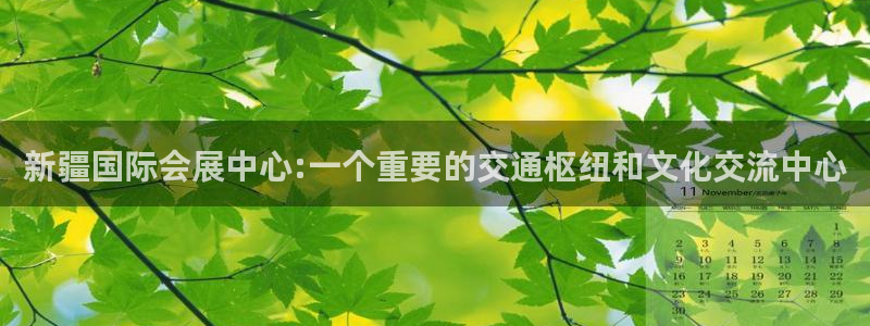 果博平台真实吗：新疆国际会展中心:一个重