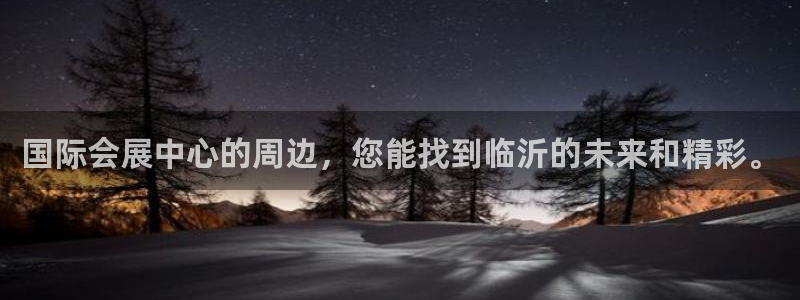 果博平台真实吗安全吗可信吗安全吗：国际会展中心的周边，您能找到临沂的未来和精彩。